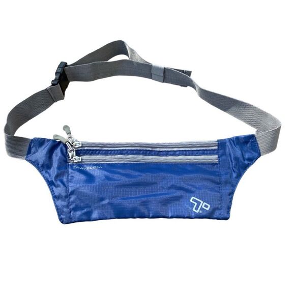 Travelon Double Zip Waist Pack Lightweight - Picture 3 of 5
